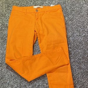 Neon orange Hollister pants